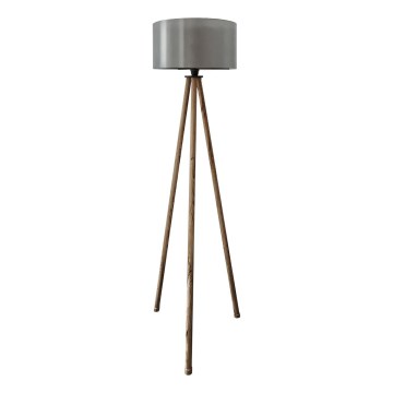 AYD 1xE27/40W/230V zwarte/brown vloerlamp