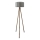 AYD 1xE27/40W/230V zwarte/brown vloerlamp