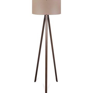 AYD Vloerlamp 1xE27/40W/230V bruin