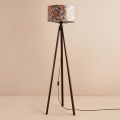 AYD Vloerlamp 1xE27/40W/230V bruin/multi-kleur
