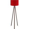 AYD Vloerlamp 1xE27/40W/230V Bruin/rood