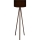 AYD Vloerlamp 1xE27/40W/230V Zwart/Bruin