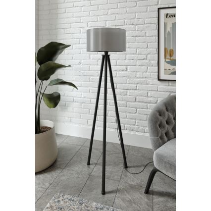 AYD vloerlamp 1xE27/40W/230V zwart/grijs