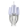 Azzardo AZ0028 - Hanglamp aan ketting DIABLO 6xE14/11W/230V wit