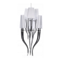 Azzardo AZ0173 - Hanglamp aan ketting DIABLO 12xE14/11W/230V wit