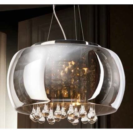 Azzardo AZ0699 - Plafondverlichting BURN 5xG9/40W/230V