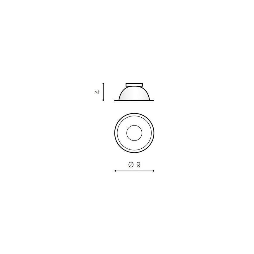 Azzardo AZ0821 - Cadre pour luminaire encastrable REMO