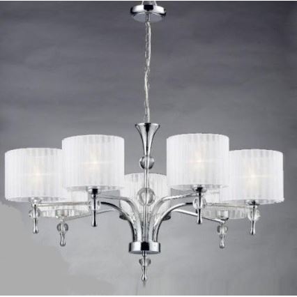 Azzardo AZ1106 - Hanglamp aan ketting IMPRESS 7xE27/60W/230V