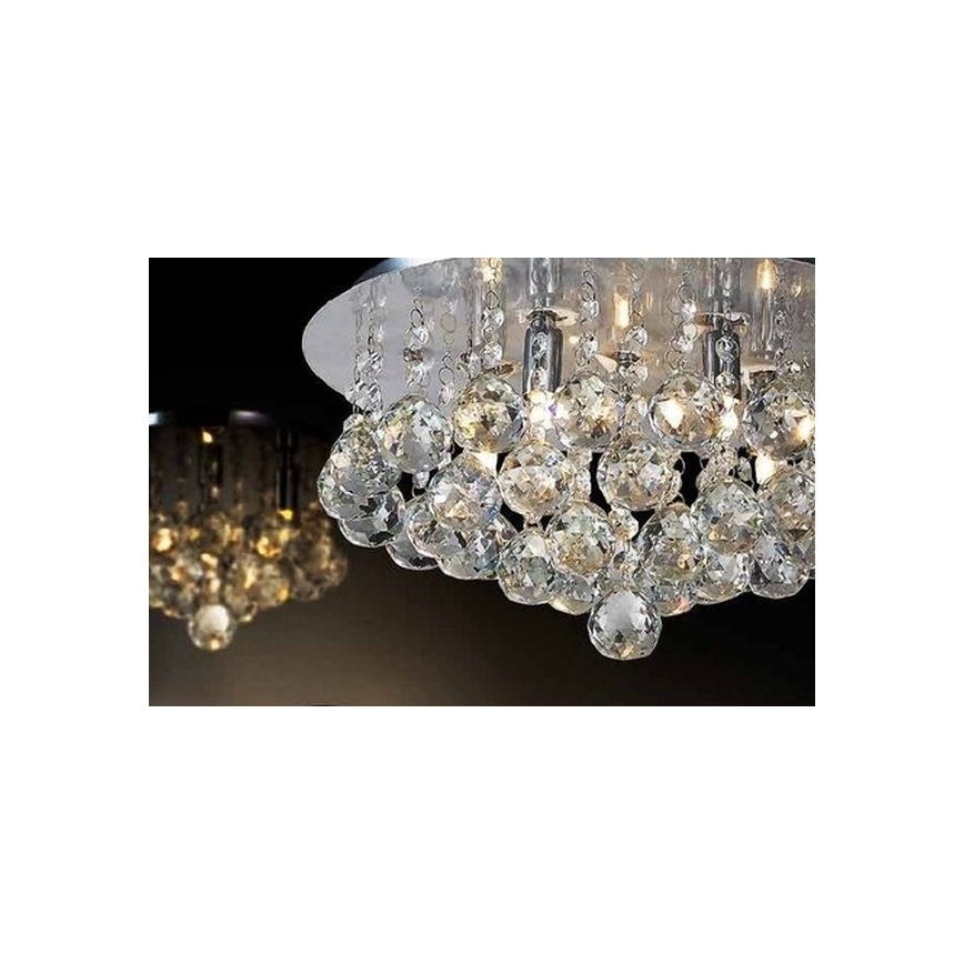 Azzardo AZ1285 - Plafonnier en cristal BOLLA 3xG9/40W/230V