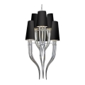 Azzardo AZ1417 - Lustre sur chaîne DIABLO 12xE14/11W/230V noir