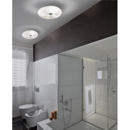 Azzardo AZ1598 - Badkamer plafondverlichting OPTIMUS 2xE27/40W/230V IP44