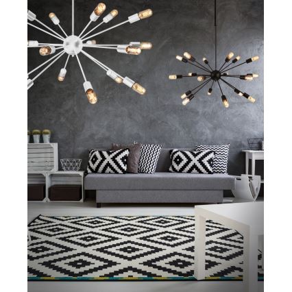 Azzardo AZ1657 - Hanglamp met vaste pendel ORBIT 18xE27/60W/230V