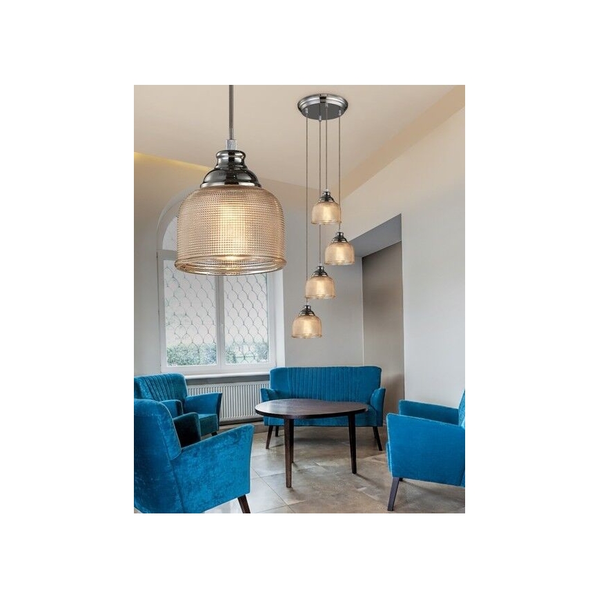 Azzardo AZ2109 - Hanglamp aan koord MORA 1xE27/60W/230V