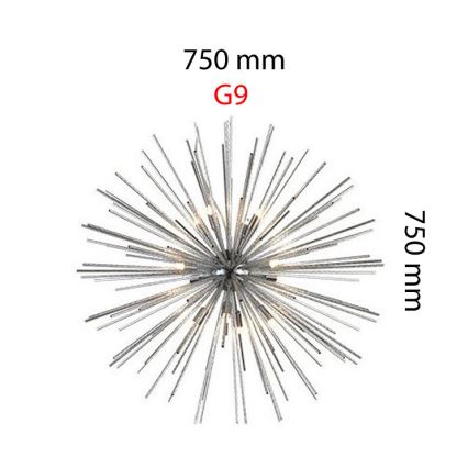 Azzardo AZ2119 - Abat-jour design pour suspension G9 d. 750mm