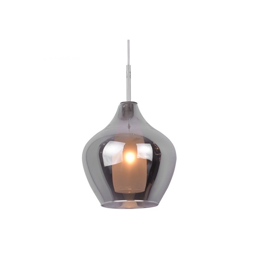 Azzardo AZ2148 - Hanglamp aan koord AMBER MILANO 1xG9/40W/230V