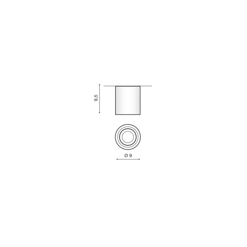 Azzardo AZ2690 - Badkamer plafondverlichting BRANT 1xGU10/50W/230V IP44