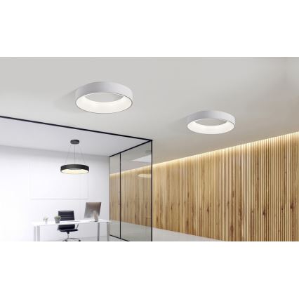 Azzardo AZ2728 - LED Hanglamp aan koord dimbaar + afstandsbediening SOVANA 1x LED / 50W / 230V