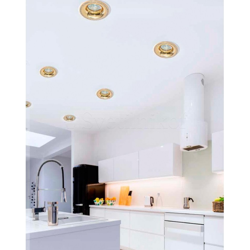 Azzardo AZ2740 - Inbouwlamp ADAMO DIAMOND 1xGU10/50W/230V