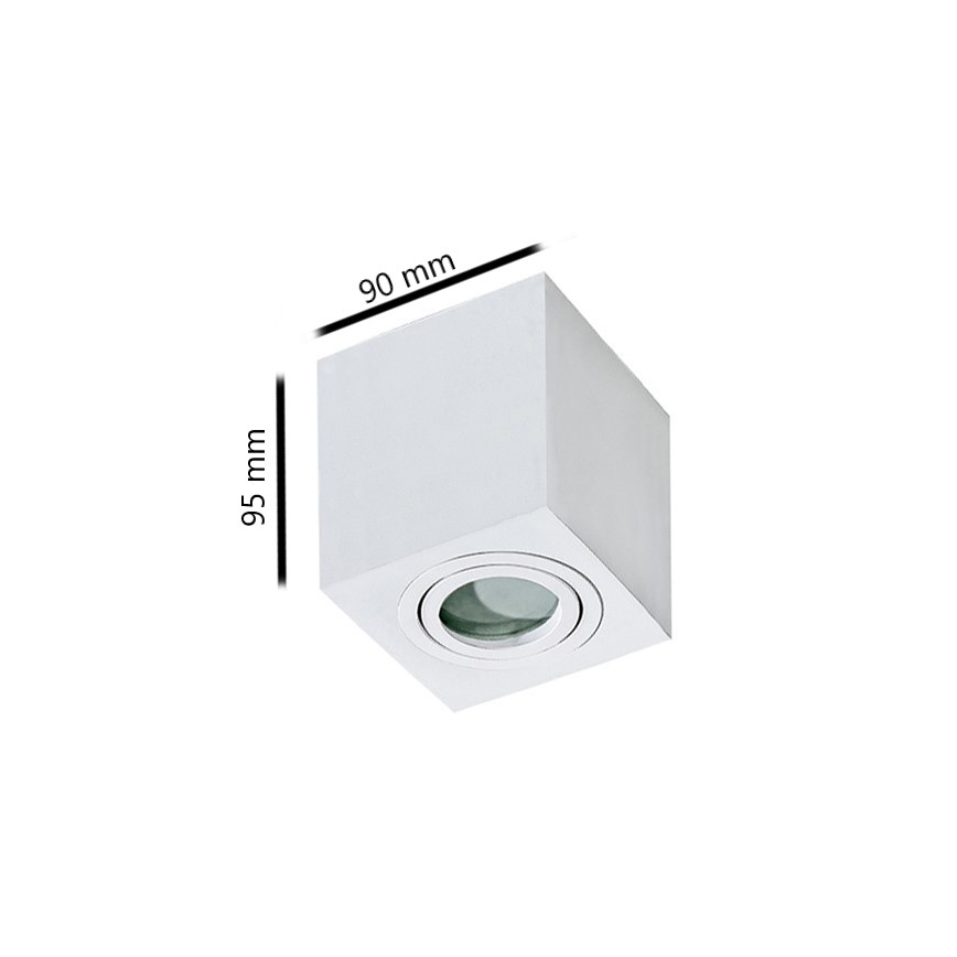 Azzardo AZ2822 - Badkamer Plafond Lamp BRANT 1xGU10/50W/230V IP44