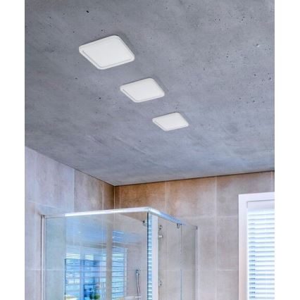 Azzardo AZ2837 - Plafonnier encastré SLIM pour salle de bains LED/12W/230V IP44 IRC 90