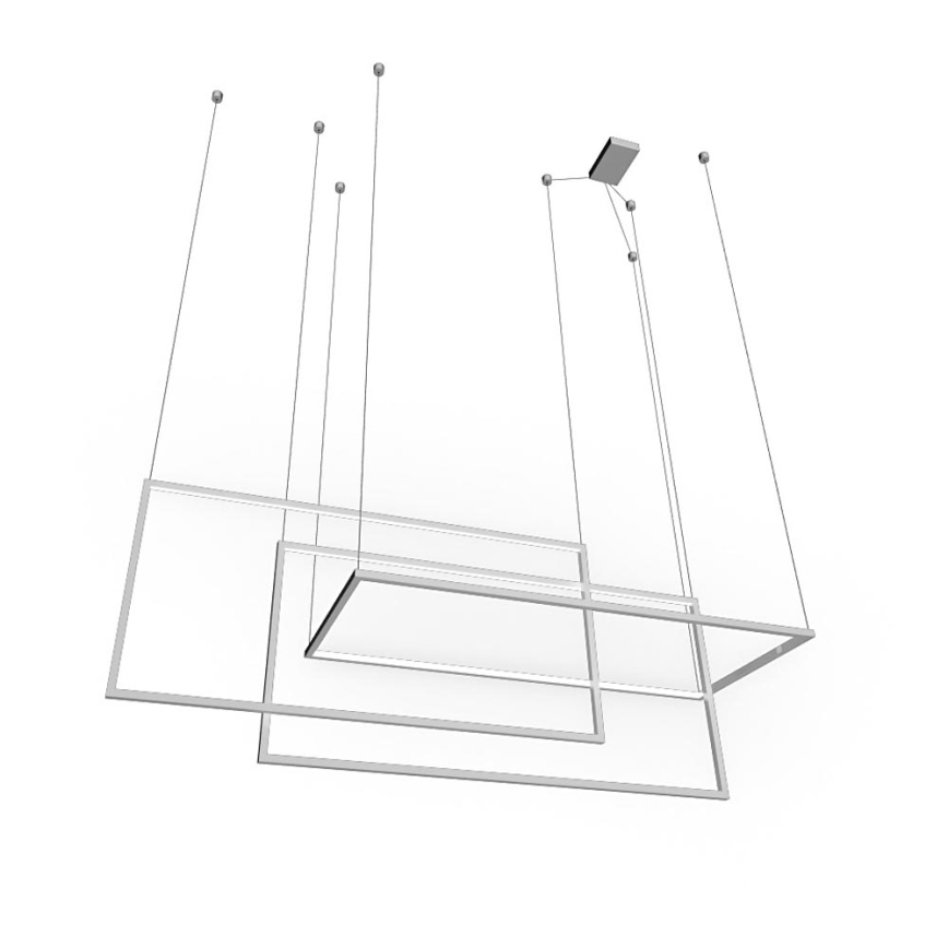 Azzardo AZ2915 - Dimbare LED-hanglamp aan kabel METRIC LED/135W/230V
