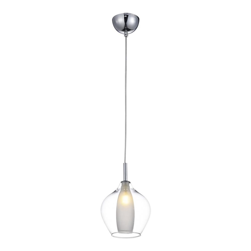 Azzardo AZ3074 - Hanglamp aan koord AMBER 1xG9/40W/230V