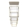 Azzardo AZ3140 - LED Hanglamp aan koord dimbaar OPERA LED/329W/230V gouden