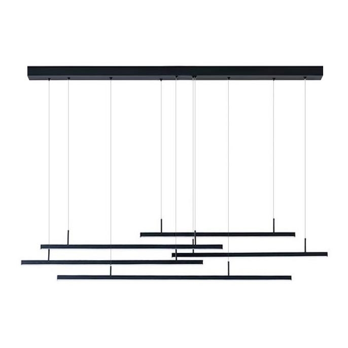 Azzardo AZ3184 - LED dimbare hanglamp aan kabel MERLO LED/49W/230V