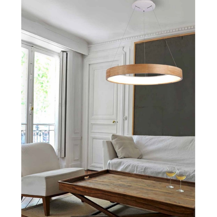 Azzardo AZ3344 - LED Hanglamp aan koord dimbaar SILVAM LED / 30W / 230V