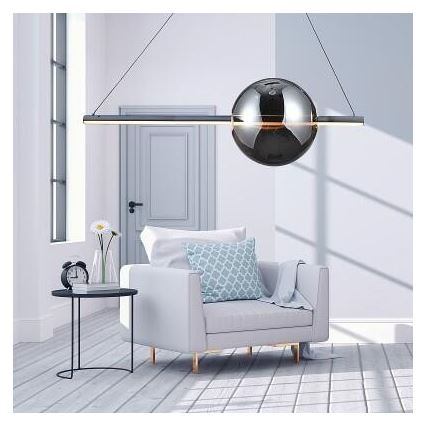 Azzardo AZ3351 - LED Hanglamp aan koord dimbaar SANDRA LED/36W/230V