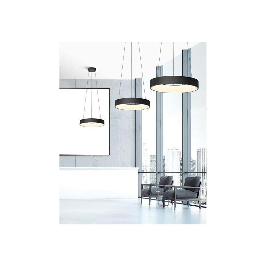 Azzardo AZ3449 - Suspension dimmable LED avec fil SOVANA LED/80W/230V + télécommande
