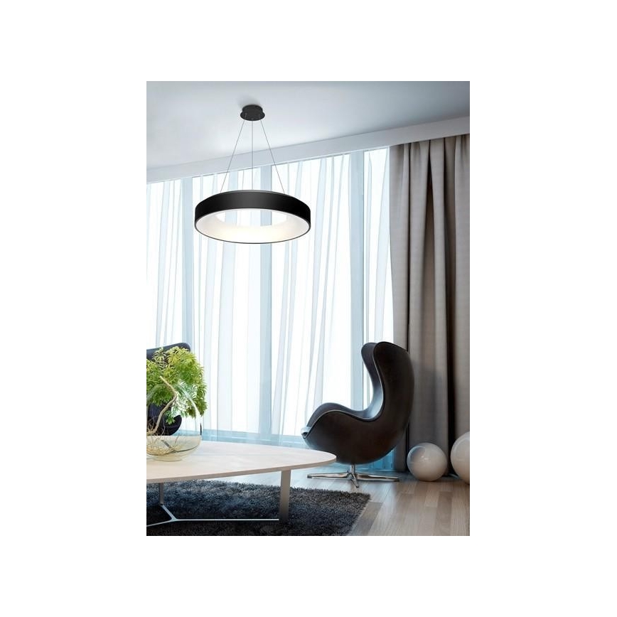 Azzardo AZ3449 - Suspension dimmable LED avec fil SOVANA LED/80W/230V + télécommande