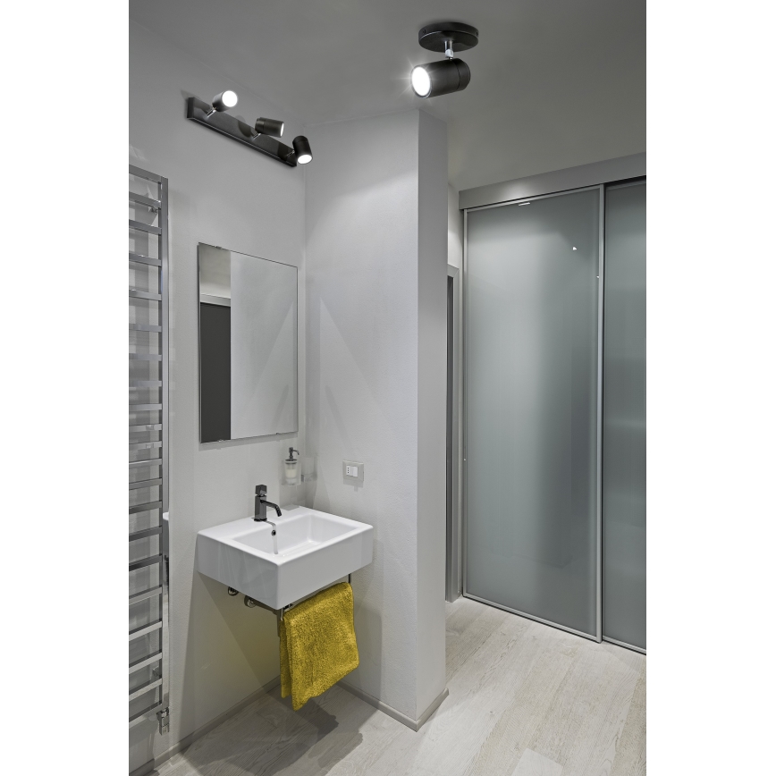 Azzardo AZ4137 - Badkamer Spot NOEMIE 2xGU10/35W/230V IP44
