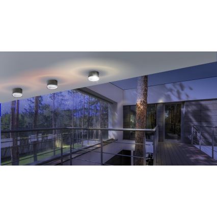 Azzardo AZ4333 - LED Plafonnier extérieur APULIA LED/10W/230V IP54