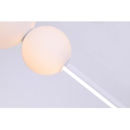 Azzardo AZ4426 - Suspension filaire à intensité variable SANDRA LED/48W/230V blanche