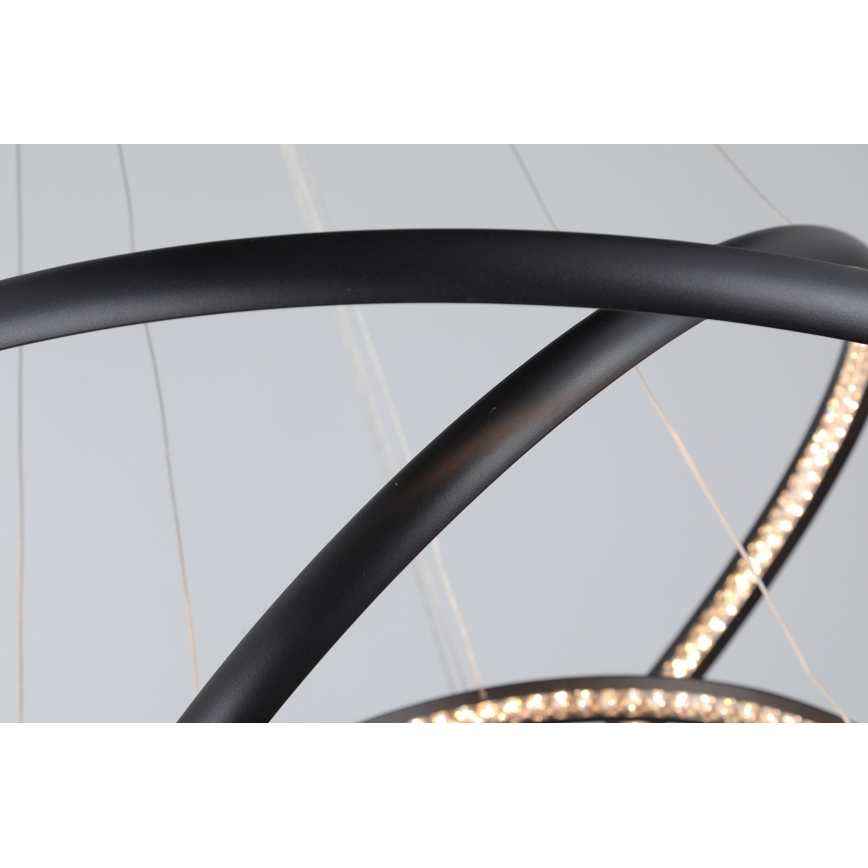 Azzardo AZ4428 - LED Hanglamp aan een koord BRIGHTON LED/55W/230V zwart