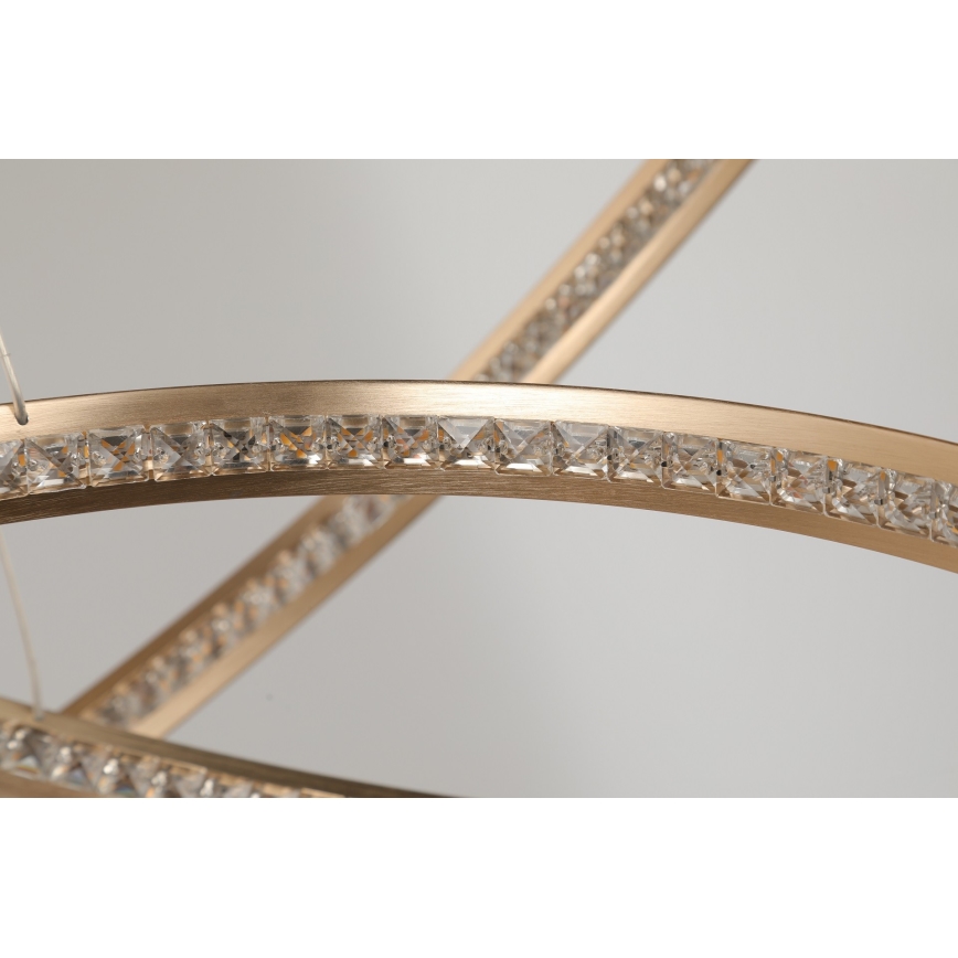 Azzardo AZ4429 - LED Hanglamp aan een koord BRIGHTON LED/55W/230V goud
