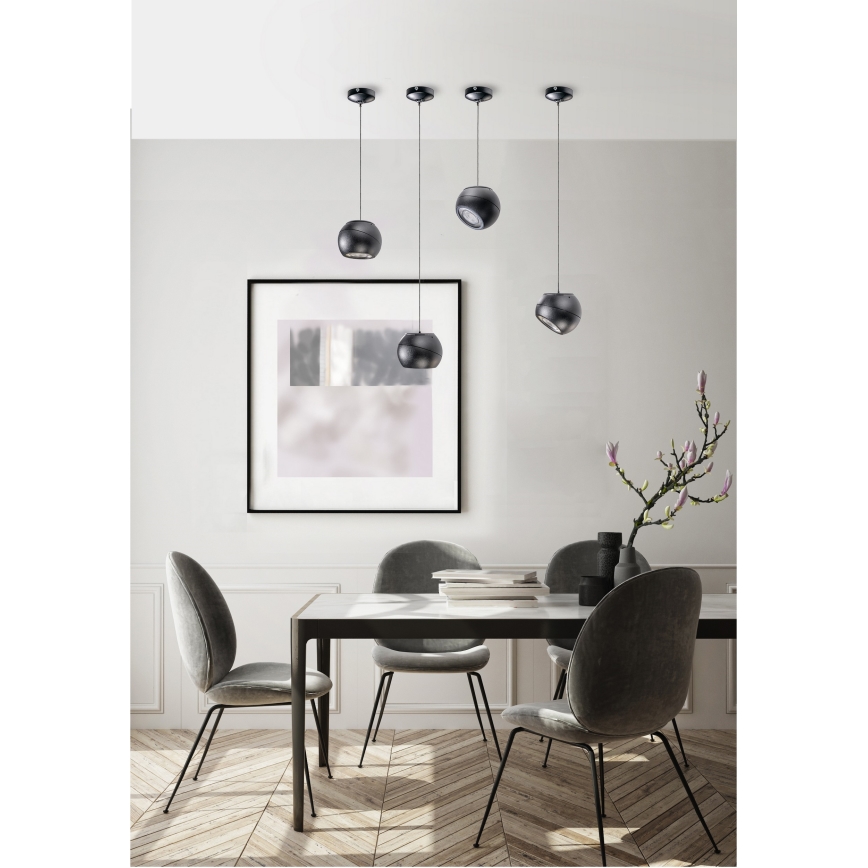 Azzardo AZ4521 - Suspension filaire LED SKYE LED/12W/230V