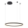 Azzardo AZ4960 - LED dimbare hanglamp aan kabel HALO LED/54W/230V Ø 80 cm zwart