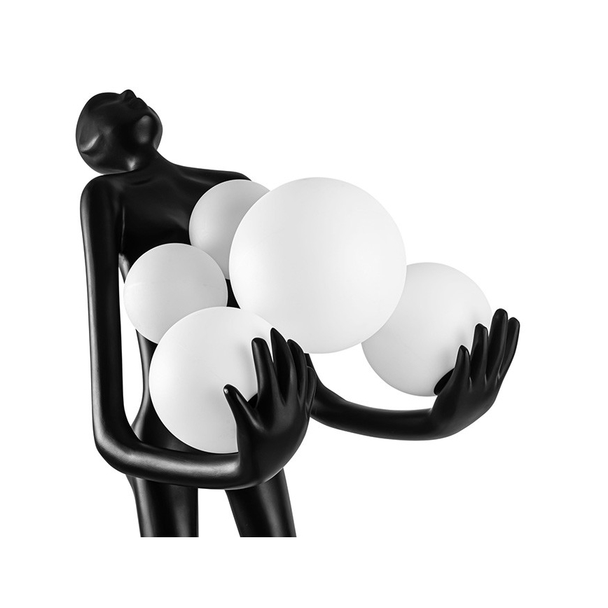 Azzardo AZ4985 - Staande Lamp ATLAS 6xE14/50W/230V 180 cm hars