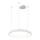 Azzardo AZ5015 - Dimbare LED hanglamp aan een koord AGNES LED/38W/230V diameter 48 cm wit