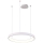Azzardo AZ5021 - Dimbare LED hanglamp aan een koord AGNES LED/60W/230V diameter 78 cm wit
