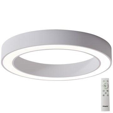 Azzardo AZ5040 - Plafonnier à intensité variable LED MARCO LED/100W/230V blanc + télécommande