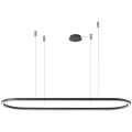 Azzardo AZ5057 - Dimbare LED hanglamp aan een koord ELENA LED/60W/230V 150 cm zwart
