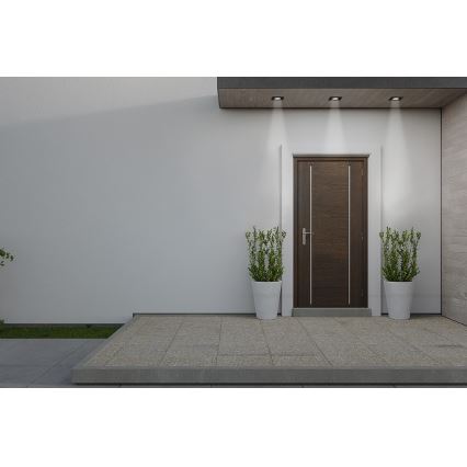 Azzardo AZ5392 - Badkamer inbouwspot ROMOLO 1xGU10/50W/230V IP65 zwart