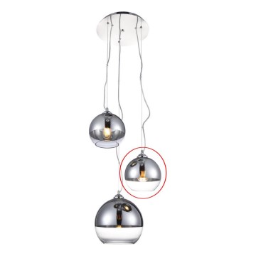 Azzardo - Reserve glas voor kroonluchter BALL - klein diameter 18 cm