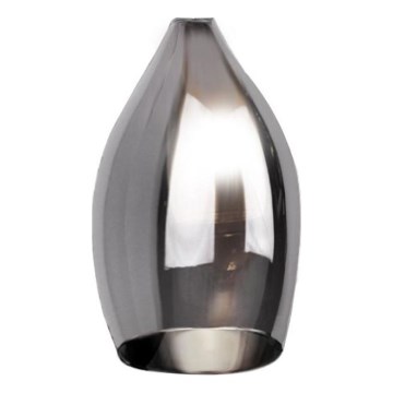 Azzardo - Reserve glas voor kroonluchter IZZA diameter 13 cm grijs
