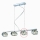 Azzardo - Verre de rechange pour suspension RUBIC