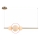 Azzardo - Verre de rechange pour suspension SANDRA blanc - grand d. 22 cm