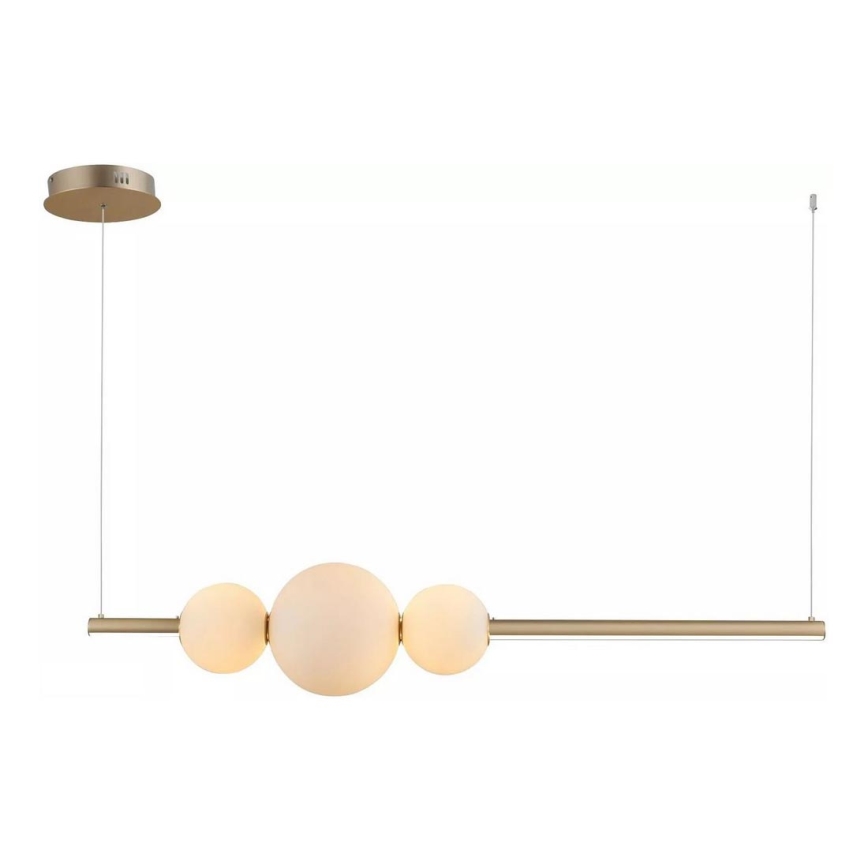 Azzardo - Verre de rechange pour suspension SANDRA blanc - grand d. 22 cm